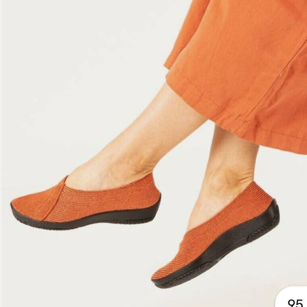 Arcopedico Shoes Portugal Mailu Sport comfort‎ slip on shoes Color Brick 8 Nwt